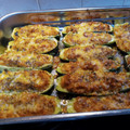 El cooksnap de Margaret Olives Ameller cuando hizo Calabacín relleno.