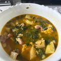 El cooksnap de Estrella Herrero Sevilla cuando hizo Potaje de berros (el auténtico de La Gomera).