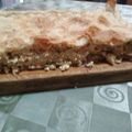 El cooksnap de Maria Novas cuando hizo Torta de ricota y puerros.
