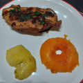 El cooksnap de Pierina Iturralde cuando hizo Pechugas de pollo con salsa de soja y batata.