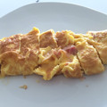 El cooksnap de María Alicia cuando hizo Omelette relleno.