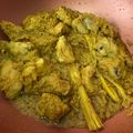 Cooksnap cikboo semasa beliau membuat Rendang Ayam.
