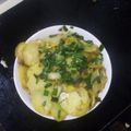 Cooksnap của Nhạc khi họ làm theo món Khoai Tây xào tỏi