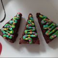 El cooksnap de Yrina Sandes cuando hizo Brownies navideños.