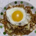 Apple Lin 的 薑黃麵線煎（偽大阪燒） cooksnap