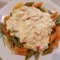 Cooksnap από nitsa στη συνταγή Ζυμαρικά με σάλτσα φέτας