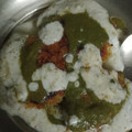 Rita Sharma का कुकस्नैप जब उन्होंने आलू टिक्की और छोले (aloo tikki aur chole recipe in hindi) बनाया था।