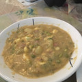 El cooksnap de Rafa Mite cuando hizo Locro de Habas.