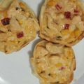 El cooksnap de car cuando hizo Canastitas de choclo y queso .
