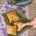 Cooksnap dari Dedifa.Cooking untuk resep Pais waluh kuning /nagasari labu kuning