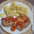 El cooksnap de Celeste.m cuando hizo Osobuco al horno con papa, cebolla.