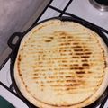 El cooksnap de Isabella Raineri cuando hizo Tortilla santiagueña en la plancha.