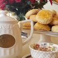 El cooksnap de Paula Liebner cuando hizo Scones de Gran Bretaña.