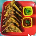 raman का कुकस्नैप जब उन्होंने ब्रेड पकोड़ा (bread pakoda recipe in Hindi) बनाया था।