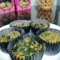 El cooksnap de Ana Piñeiro cuando hizo Muffins verdes de espinacas y harina integral.