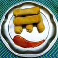 Shilpi Mitra's cooksnap of when they made সয়াবিন স্প্রিং রোল(soyabean spring roll recipe in Bengali).