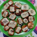 El cooksnap de Marthita Beltrán cuando hizo Pizzitas de calabaza *sin harinas*🍅.