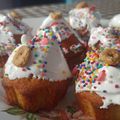 El cooksnap de Talhía Guevara cuando hizo Muffins o Magdalenas de vainilla (logramos 24 muffins).