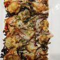 El cooksnap de Cris Cris cuando hizo Pizza con base de calabacín.