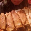 El cooksnap de Andrea Galaz Parra cuando hizo Panqueques ricos y fáciles de hacer.
