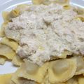 El cooksnap de Luis Aranda cuando hizo Salsa Alfredo.