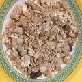 El cooksnap de Melina Di Rosa cuando hizo Granola Casera .