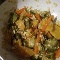 El cooksnap de Lucia Caballero cuando hizo Suculento salteado de verduras.