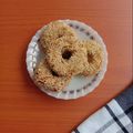 Cooksnap dari Siti Ramlah untuk resep Donat pisang wijen
