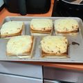El cooksnap de Almudena Collado cuando hizo Sándwich Croque Monsieur.