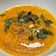 El cooksnap de Irene-Guirao cuando hizo Crema de calabaza con cúrcuma.