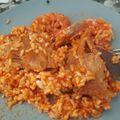 El cooksnap de M.José cuando hizo Paella de marisco.
