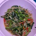Cooksnap dari Rantii@gmail.com Pujiastuti untuk resep Cah kangkung toge tahu saus tiram