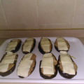 El cooksnap de Irene Jarillo Calvillo cuando hizo Berenjenas rellenas.