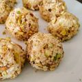 El cooksnap de Charo Valencia cuando hizo Bolitas de queso de cabra.