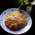 sandhya Dutta 's cooksnap of when they made চিকেন দ্বারা সিদ্ধ চাউ(chicken dwara siddha chow recipe in Bengali).
