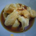 Cooksnap dari SuLasthree Handayani untuk resep Pempek Sutera Putih Telur
