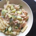 Liz Osborn's cooksnap of when they made Pasta with salmon and cream cheese.