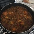 Ann Mills's cooksnap of when they made Keema with Potatoes and Peas.