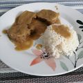 El cooksnap de Gloria cuando hizo Solomillo de cerdo en salsa de manzana.
