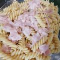 El cooksnap de Regina Hernandez cuando hizo Ensalada de coditos con jamón 🍽.