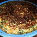 El cooksnap de Silvi Sanchezz cuando hizo Tortilla de acelga y mozzarella.