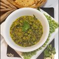Bina Mithani's cooksnap of when they made મેથી મટર મલાઈ (Methi Matar Malai Recipe In Gujarati).