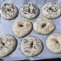 El cooksnap de Bernardo Conejo cuando hizo Bagels Caseros.
