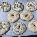 El cooksnap de Bernardo Conejo cuando hizo Bagels Caseros.