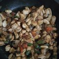 El cooksnap de Estefania Ortiz Ruiz cuando hizo Pollo con almendras estilo chino.