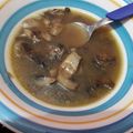 El cooksnap de Denise Y Mery cuando hizo Sopa de Champiñones a la Jillo al estilo Sonorense.