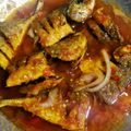 Cooksnap Nor Zahida Aini semasa beliau membuat Ikan Balado.
