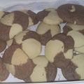 El cooksnap de Angel Chan cuando hizo Galletitas de manteca marmoladas.