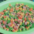 Cooksnap dari Endang Sriutami untuk resep Oseng Ceria (Jagung,Wortel,Buncis & Bakso)