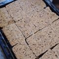 El cooksnap de nora medina nuñez cuando hizo Crackers de mix de semillas (girasol, sésamo común y dorado y chía).